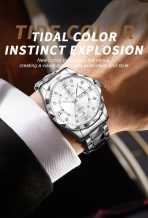 BINBOND 2521 Luxury Luminous Quartz Watch